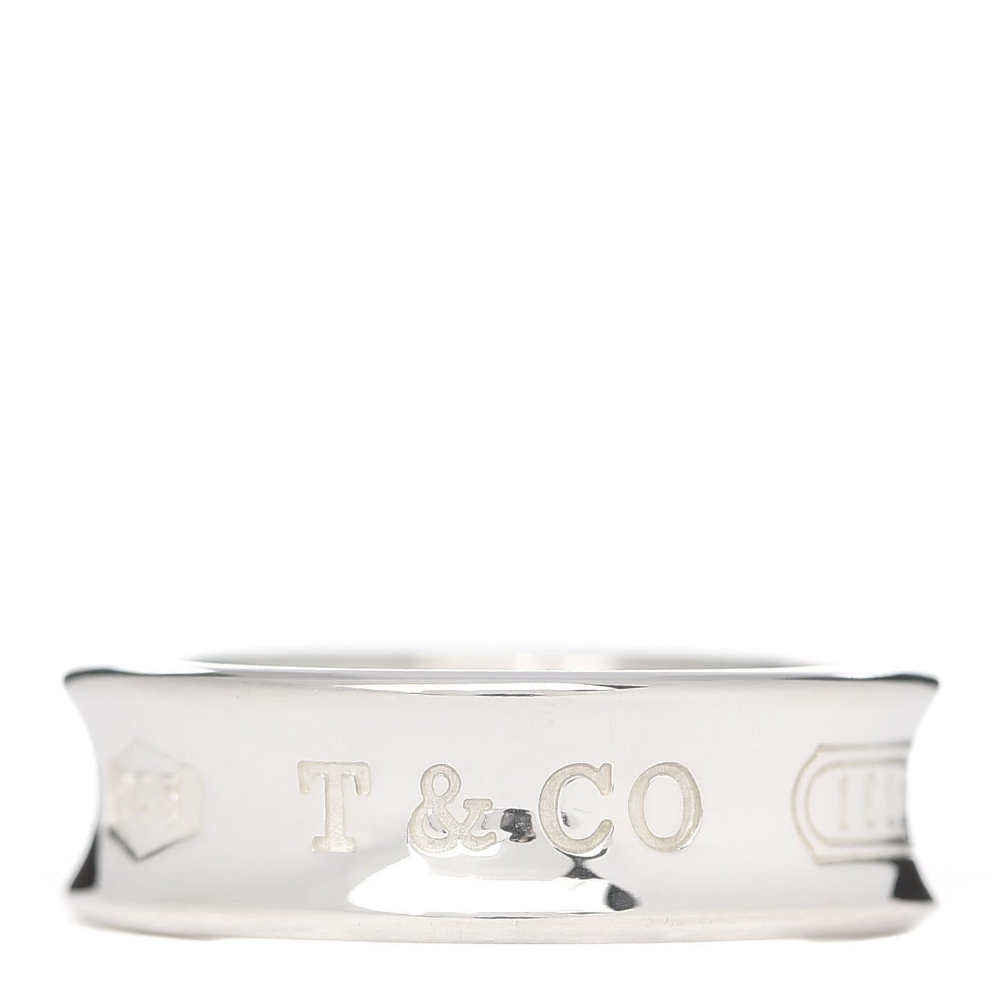 Sterling Silver 1837 Band Ring 58 8.25