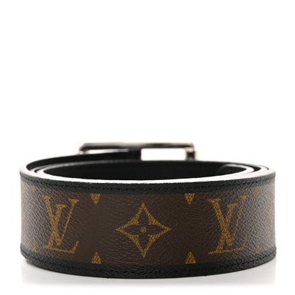 Louis Vuitton Monogram Macassar Mens Reverso 40mm Belt 95 38 2 of 5