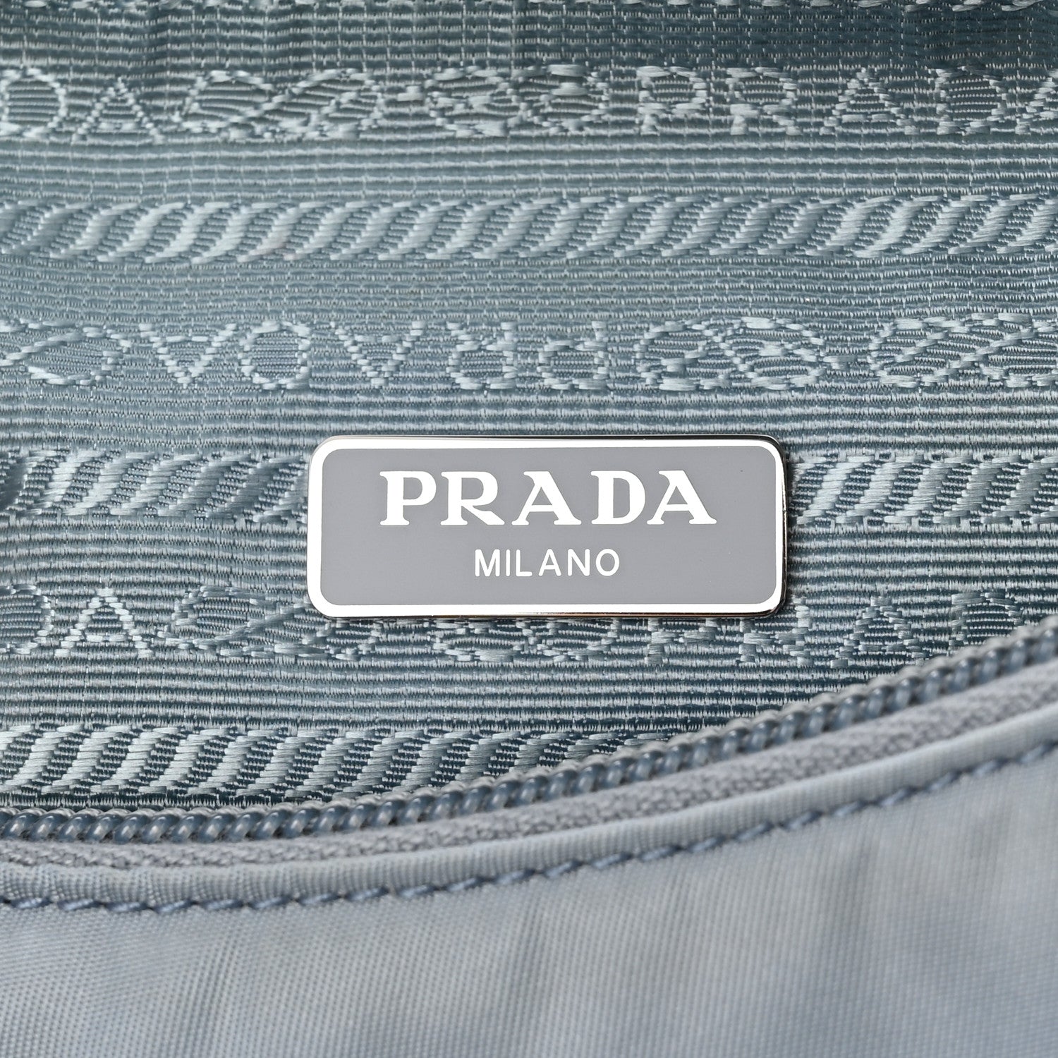 Prada Tessuto Nylon Mini Re-Edition 2000 Bag Astrale 6 of 12