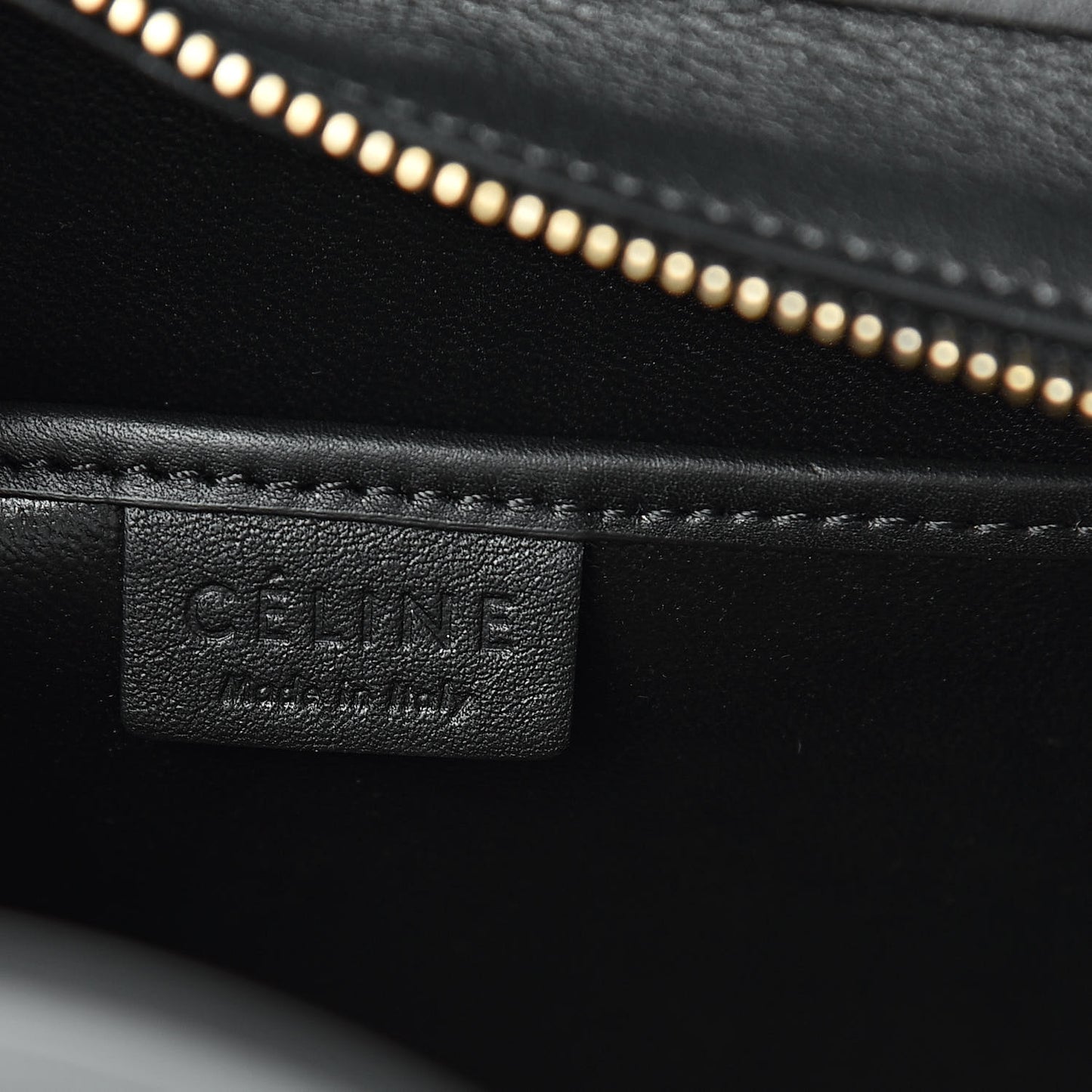 Smooth Calfskin Nano Luggage Black