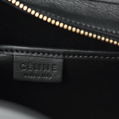 Celine Smooth Calfskin Nano Luggage Black 7 of 11