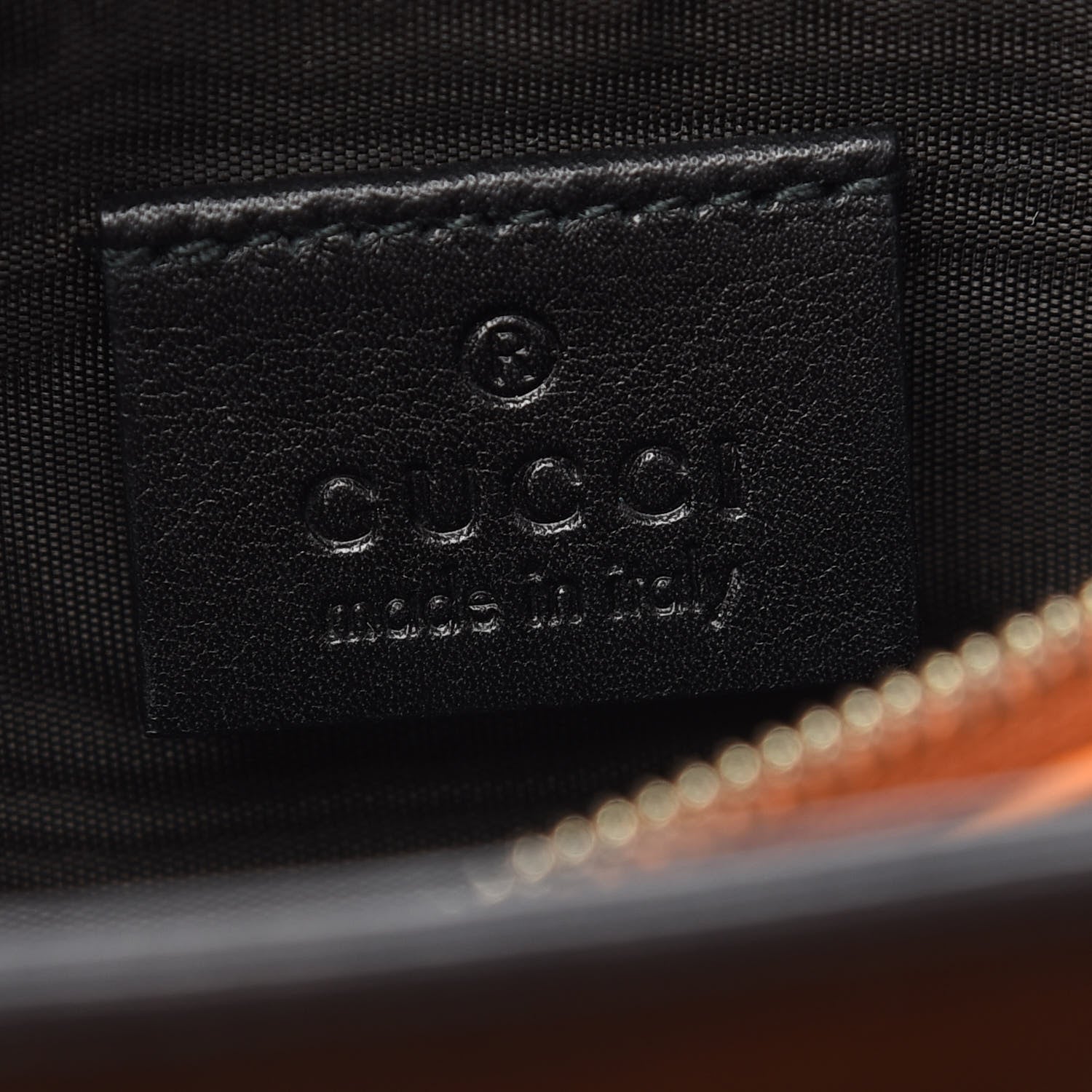 Gucci Nubuck Medium 1973 Shoulder Flap Bag Black 9 of 10