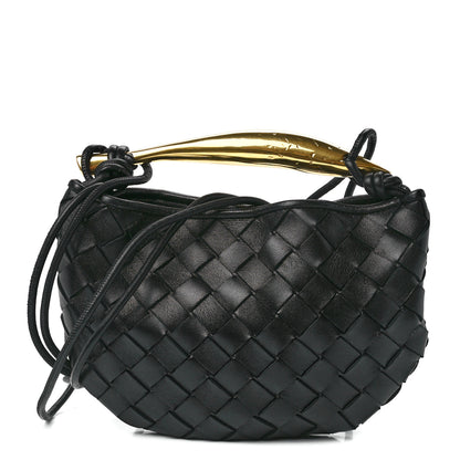 Bottega Veneta Nappa Intrecciato Mini Sardine Bag Black 1 of 11