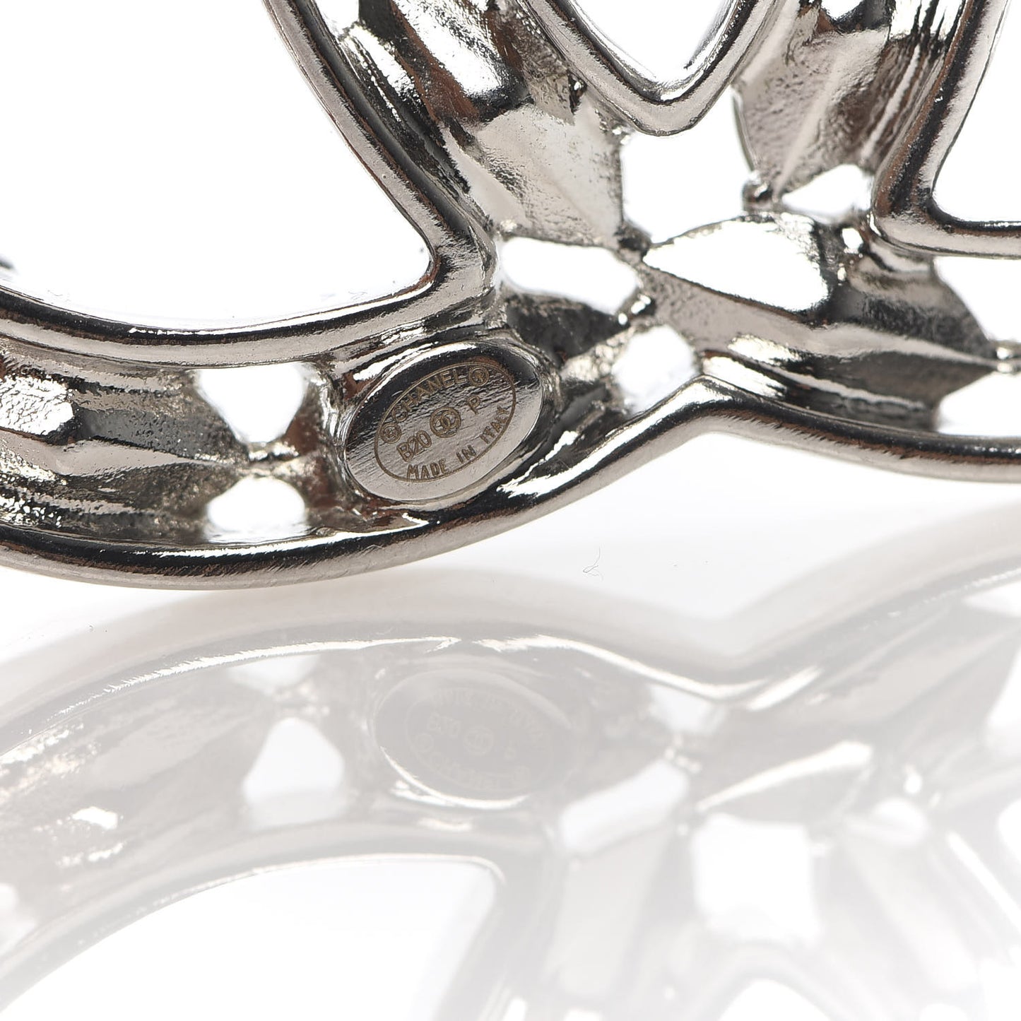 Crystal Starfall CC Hair Clip Silver