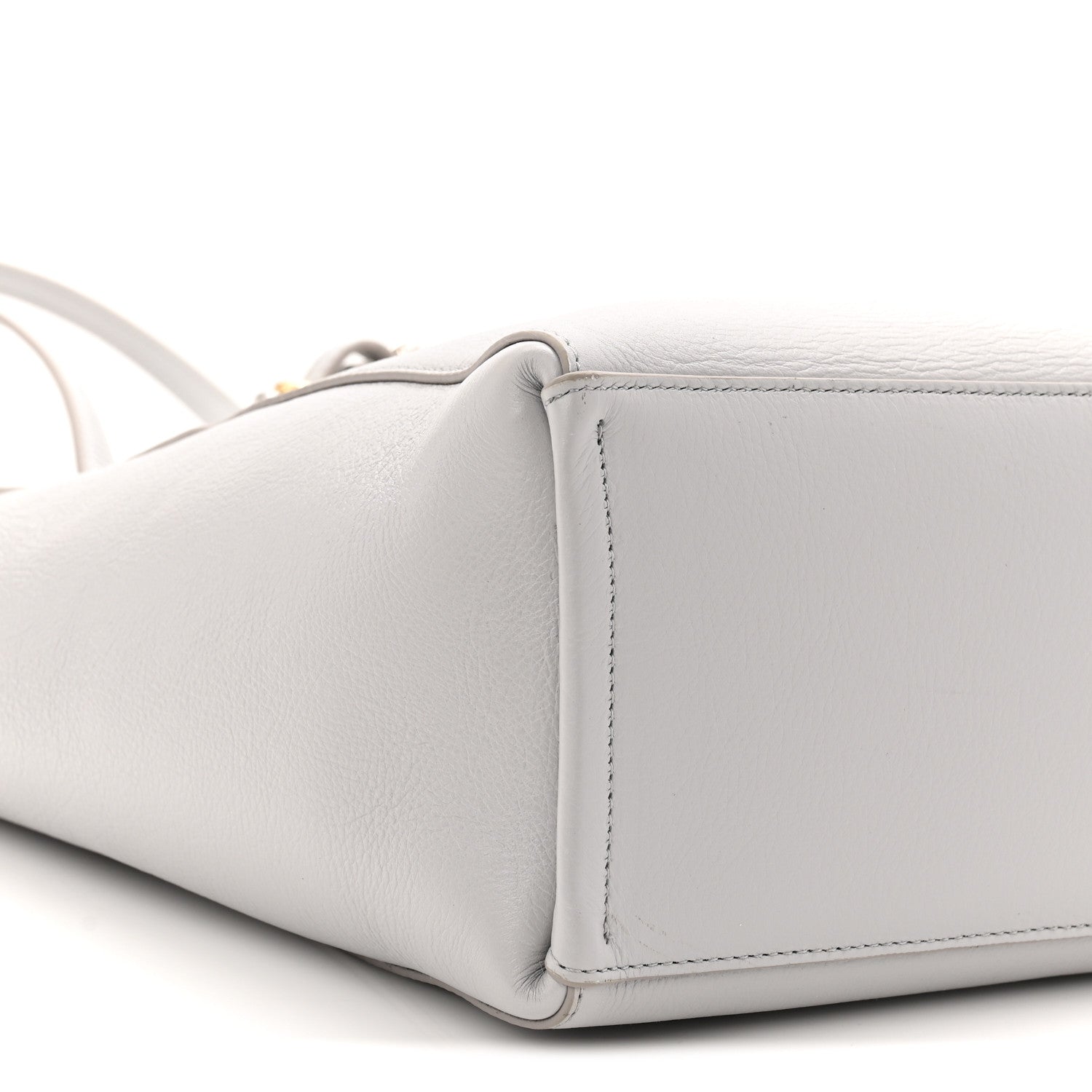 Givenchy Calfskin Voyou Small North South Tote  Light Grey 8 of 9