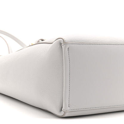 Givenchy Calfskin Voyou Small North South Tote  Light Grey 8 of 9