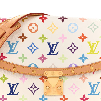 Louis Vuitton Monogram Multicolor Sologne White 8 of 13