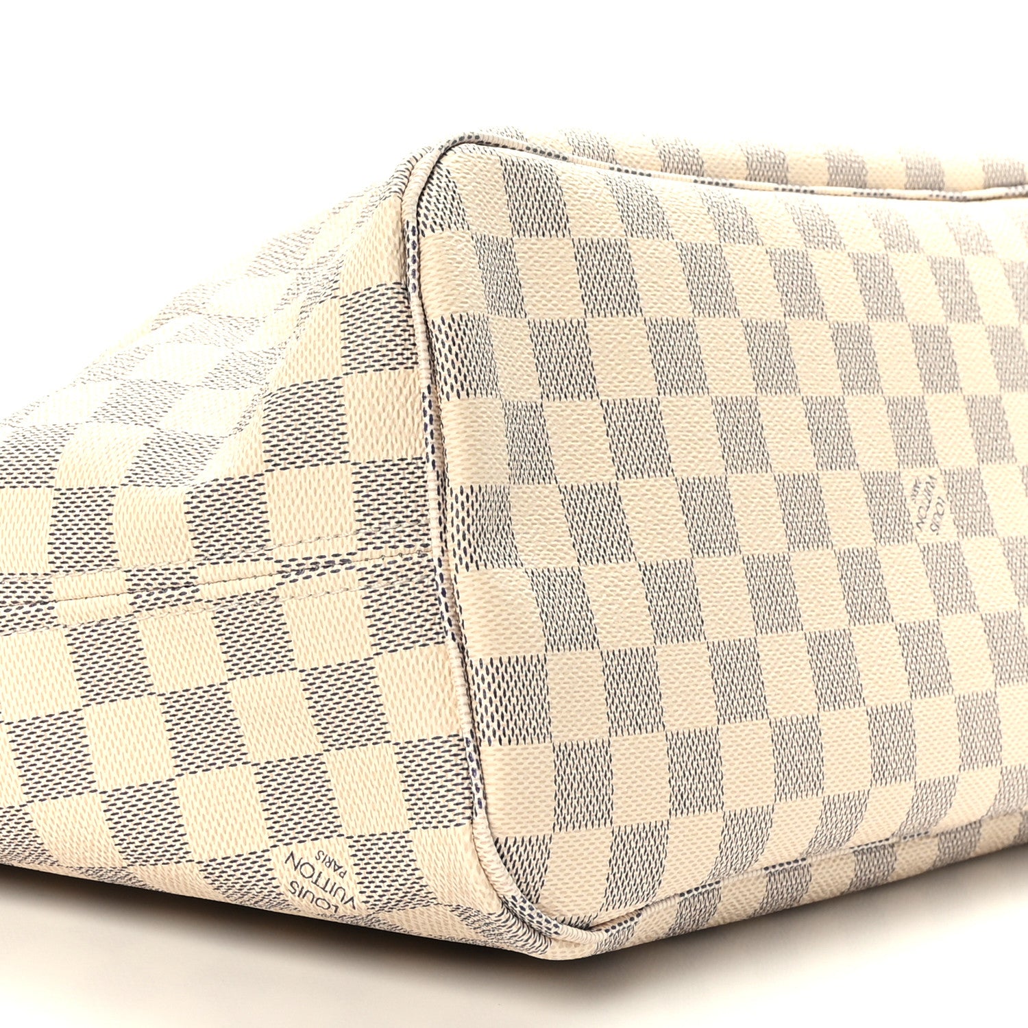 Louis Vuitton Damier Azur Neo Neverfull MM Rose Ballerine 8 of 9
