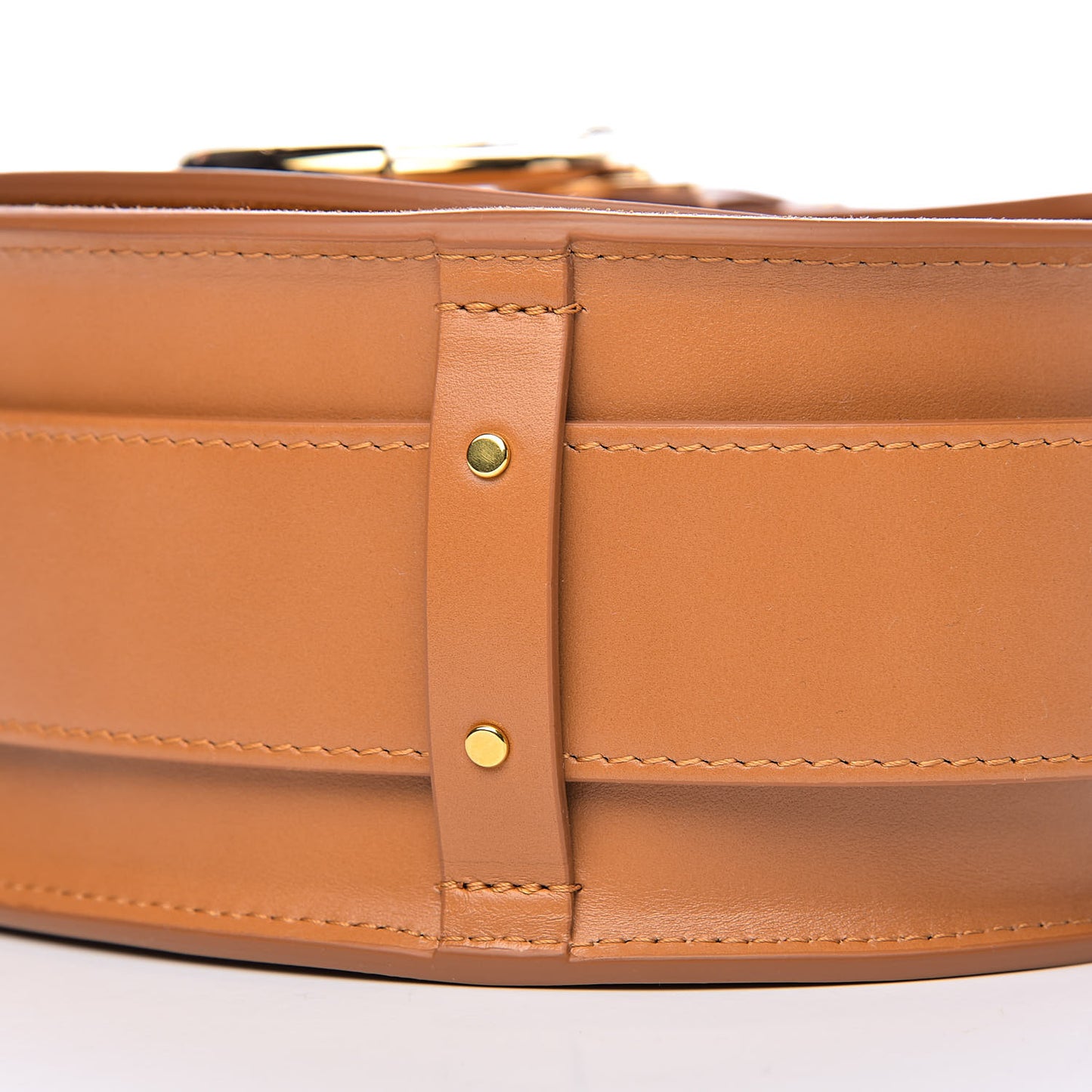 Calfskin Suede Large Tess Bag Autumnal Brown