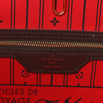 Louis Vuitton Damier Ebene Neverfull MM 6 of 9