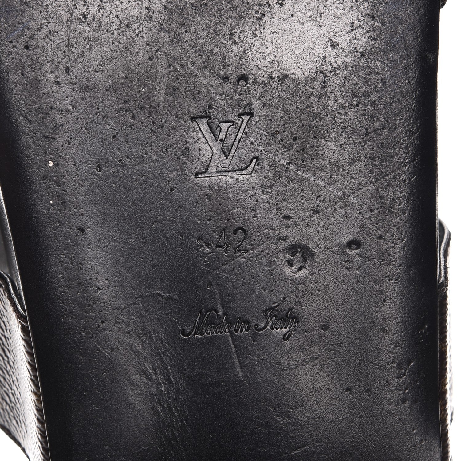 Louis Vuitton Monogram Bom Dia Mule Sandals 42 Black 6 of 10