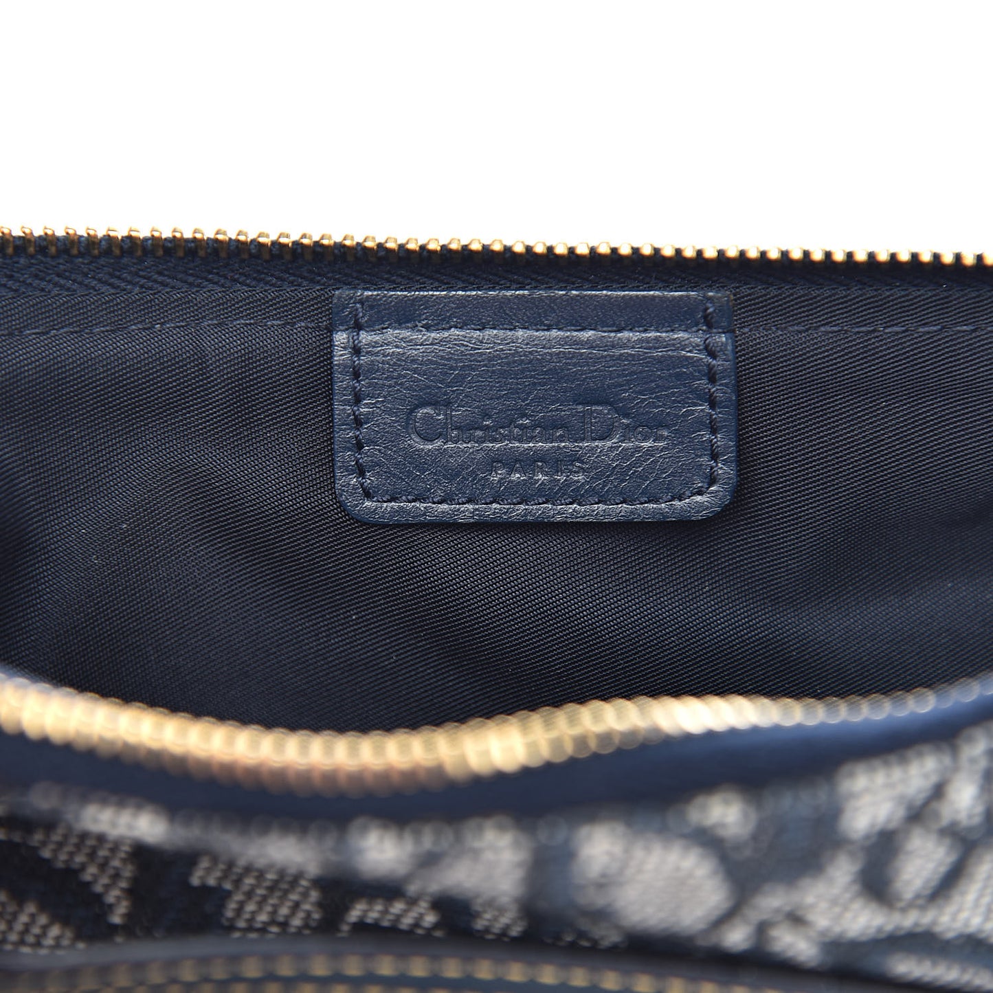 Monogram Mini Saddle Pochette Navy