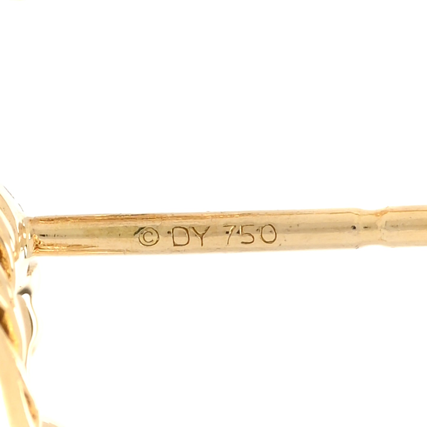 18K Yellow Gold Diamond Extra Small Belmont Curb Link Drop Earrings