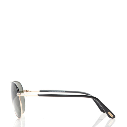 Tom Ford Metal Cole Aviator Polarized Sunglasses TF285 Black 3 of 8