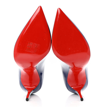 Christian Louboutin Patent Pigalle Follies 100 Pumps 38.5 Nomade 5 of 8