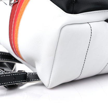Louis Vuitton Calfskin Monogram LV Airline Palm Springs Backpack PM White 8 of 10