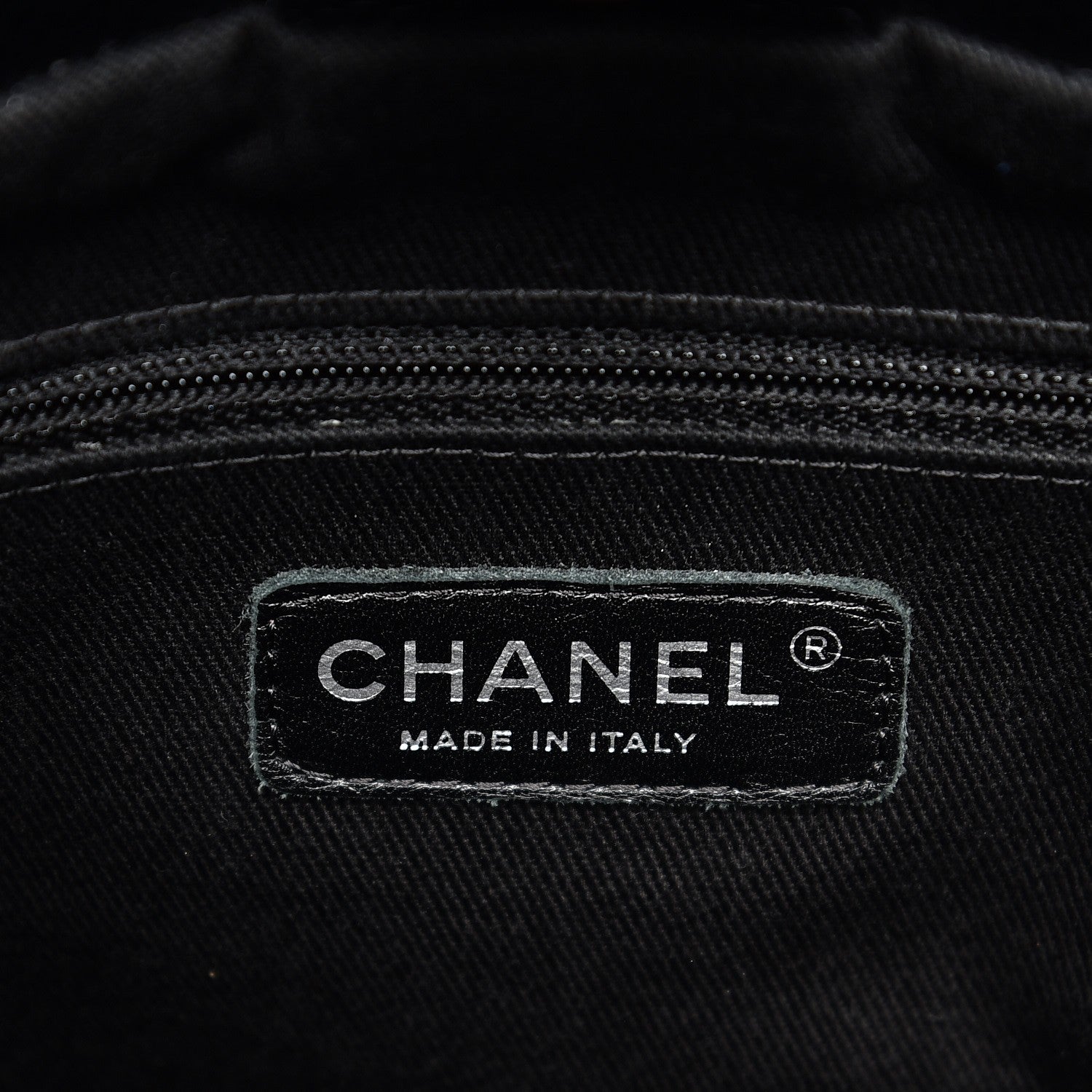 Chanel Soft Caviar CC Medium Top Handle Tote Black 7 of 14