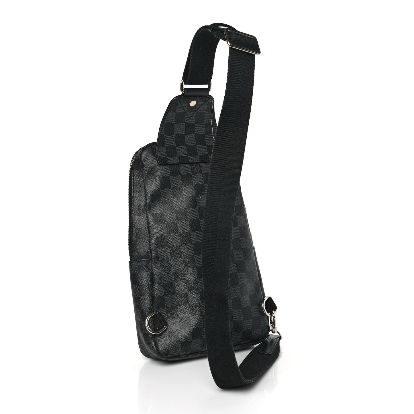 Damier Infini Avenue Sling Bag Onyx Silver