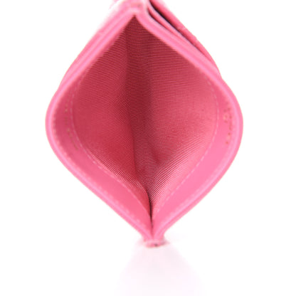 Chanel Caviar Quilted Card Holder Pink 3 of 10