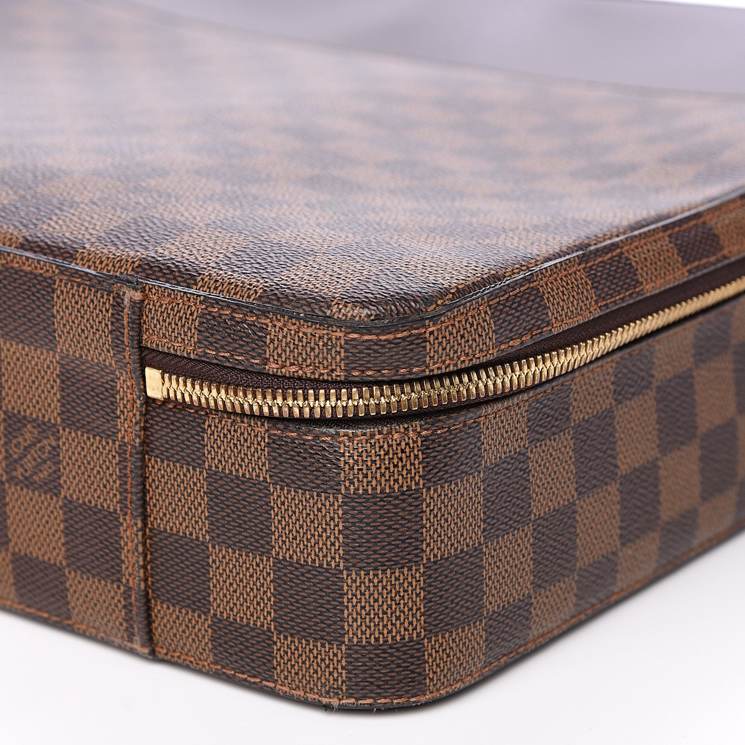Louis Vuitton Damier Ebene Porte Ordinateur Sabana Computer Case 8 of 14