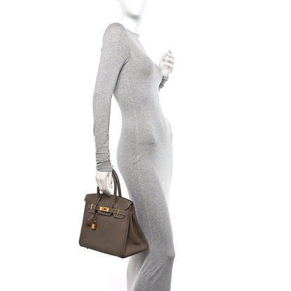Hermes Togo BIRKIN 30 Etoupe 2 of 12