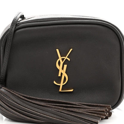 Saint Laurent Nappa Monogram Blogger Bag Dark Grey 7 of 12
