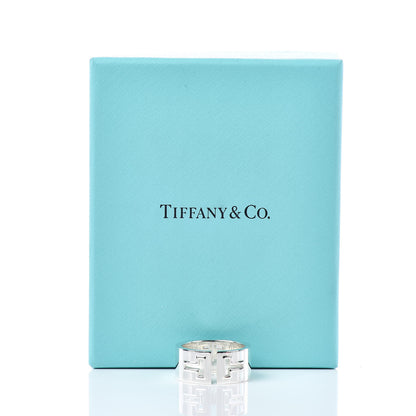Tiffany Sterling Silver T Cutout Ring 60 9 5 of 5