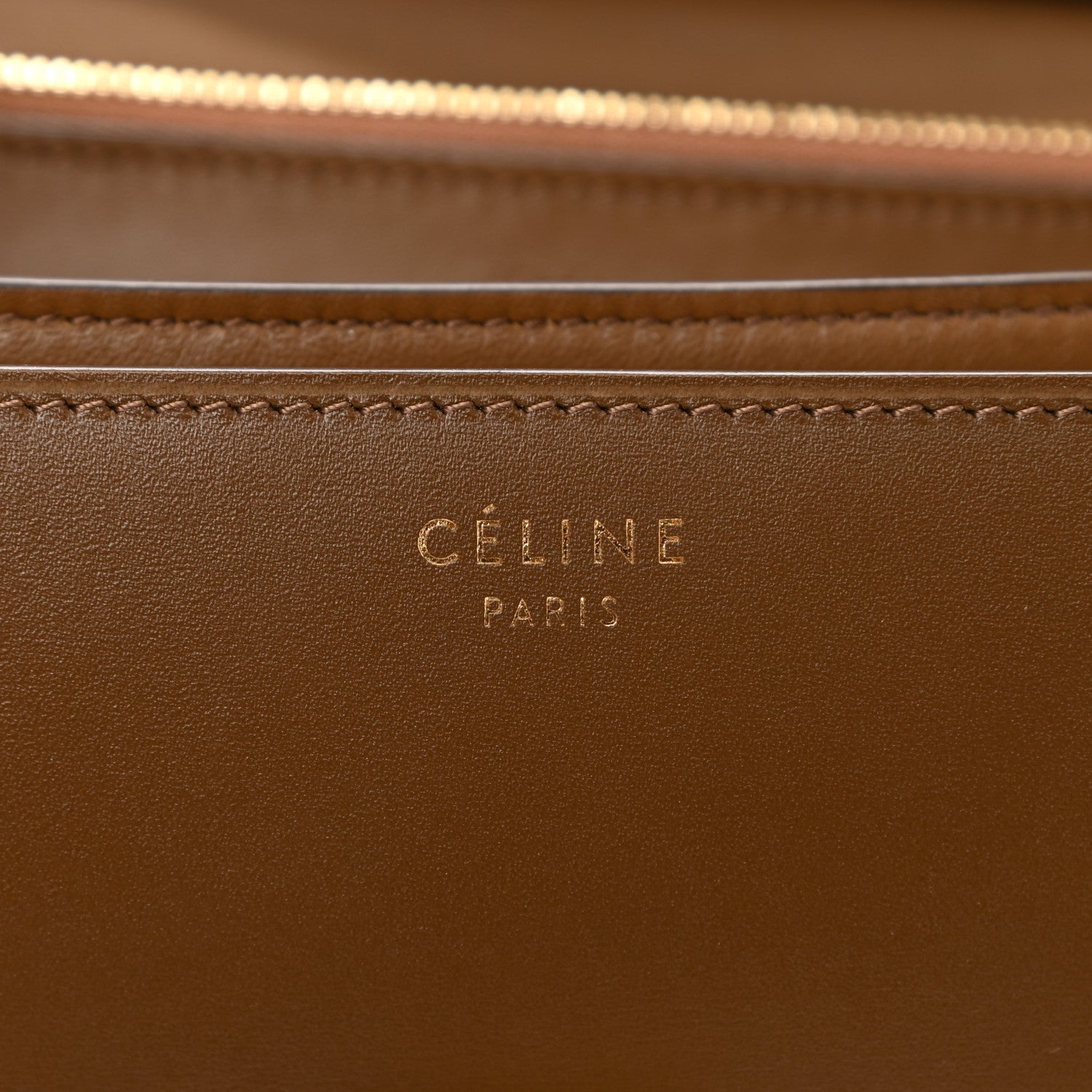 Celine Box Calfskin Medium Classic Box Flap Bag Camel 6 of 8