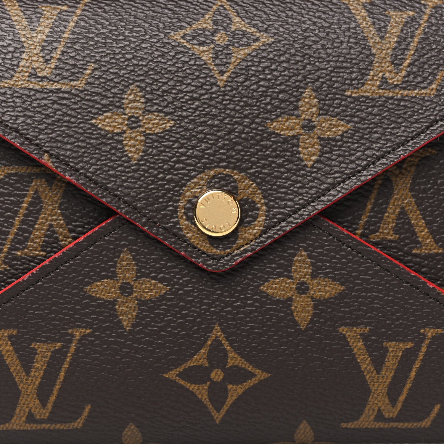 Louis Vuitton Monogram Medium Kirigami Pochette Insert Coquelicot 7 of 7