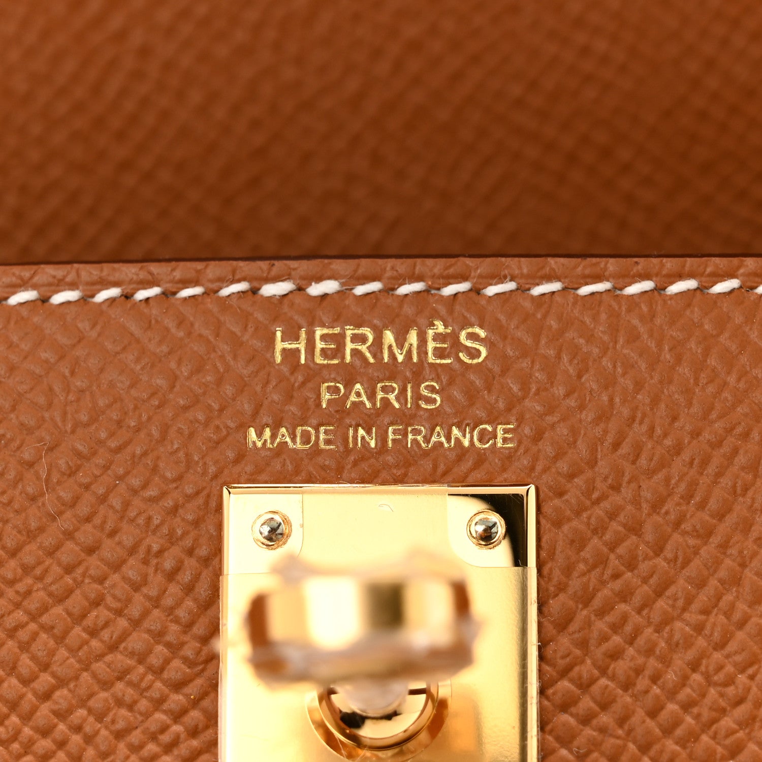 Hermes Epsom Kelly Sellier 25 Gold 6 of 11