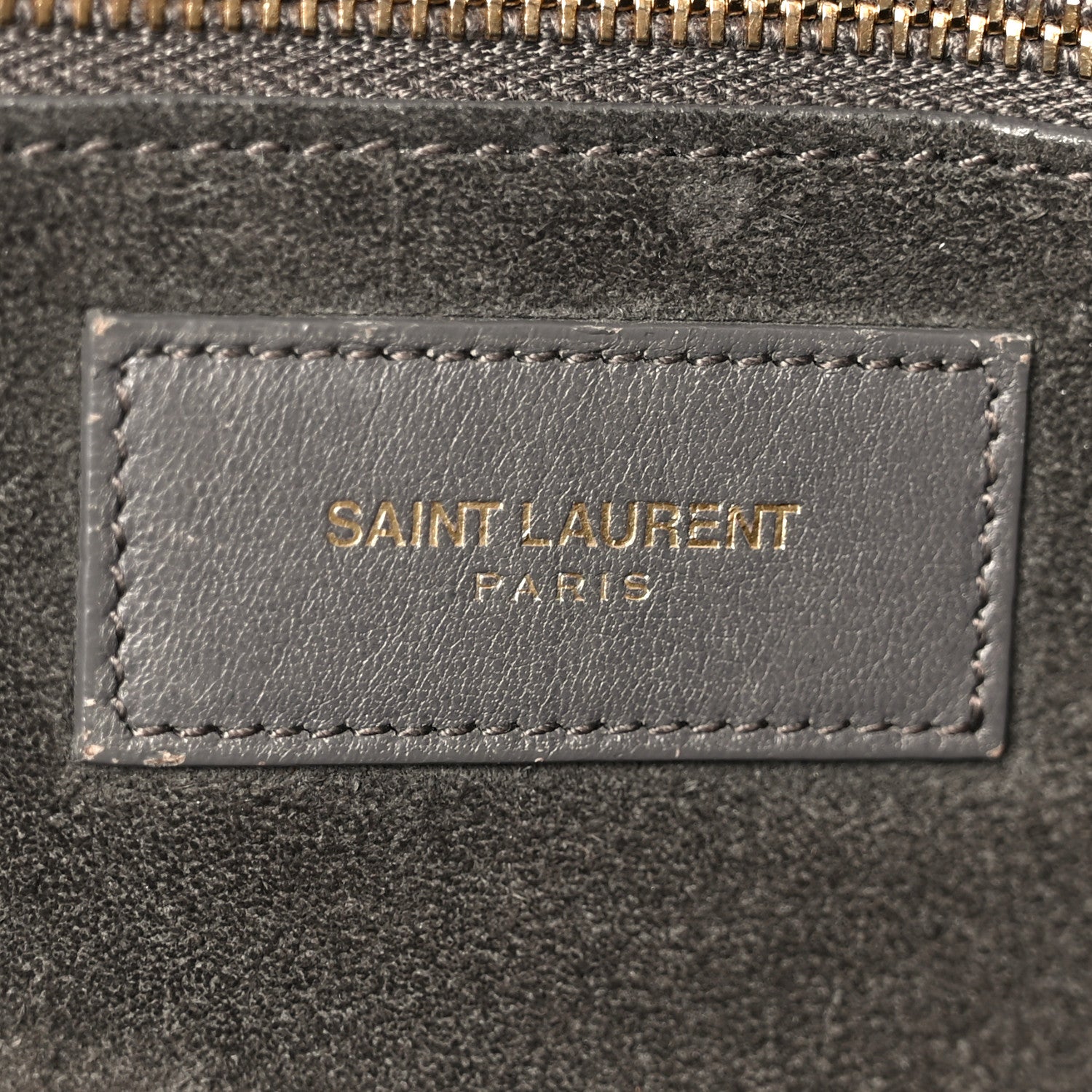 Saint Laurent Calfskin Large Sac de Jour Carryall Grey 6 of 13