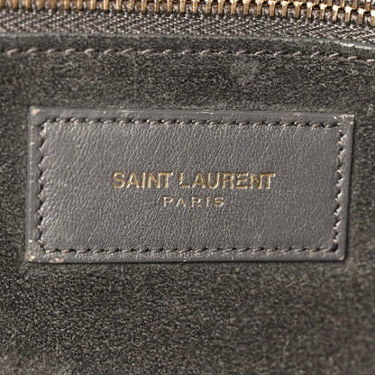Saint Laurent Calfskin Large Sac de Jour Carryall Grey 6 of 13