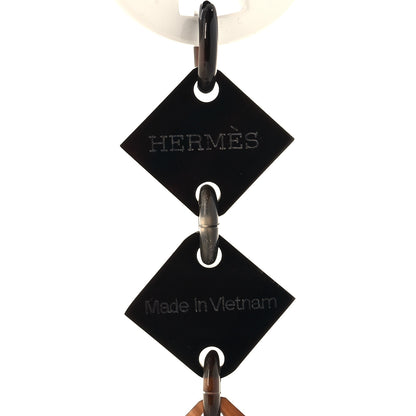 Hermes Buffalo Horn Lacquer Deva Necklace 4 of 5
