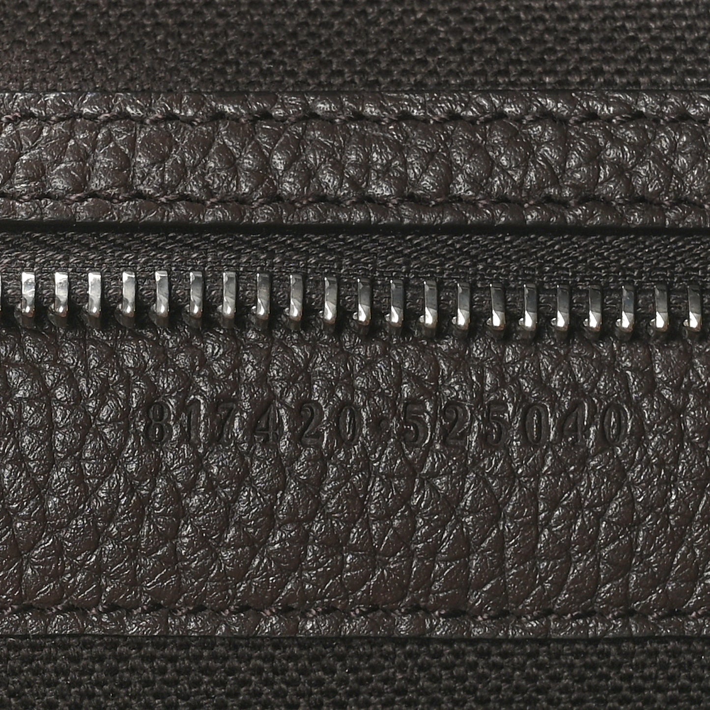 Monogram Calfskin Web Medium B Shoulder Bag Beige Brown