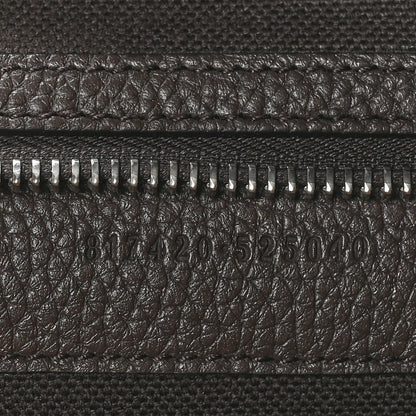 Gucci Monogram Calfskin Web Medium B Shoulder Bag Beige Brown 7 of 10