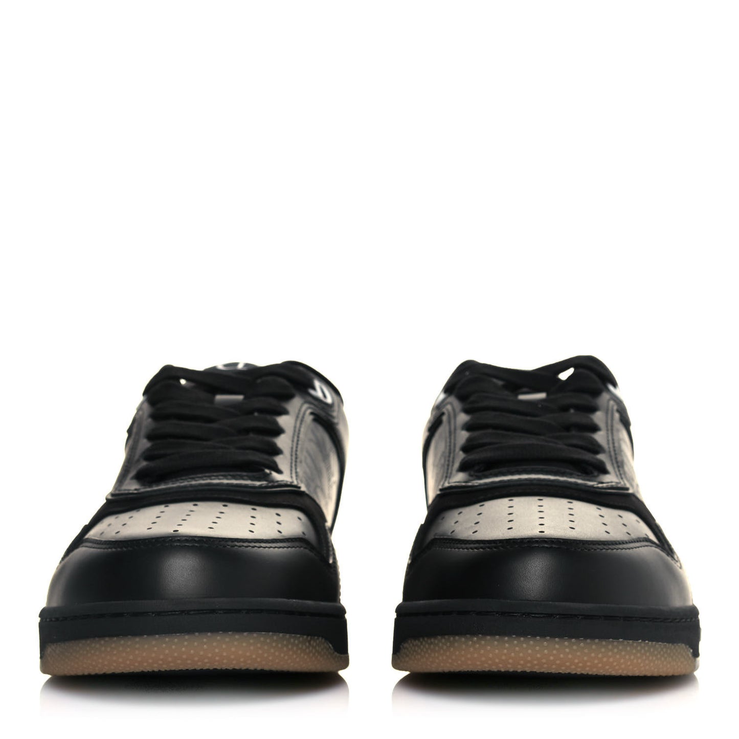 Smooth Calfskin Oblique Galaxy Mens B27 Low Top Sneakers 41 Black Beige