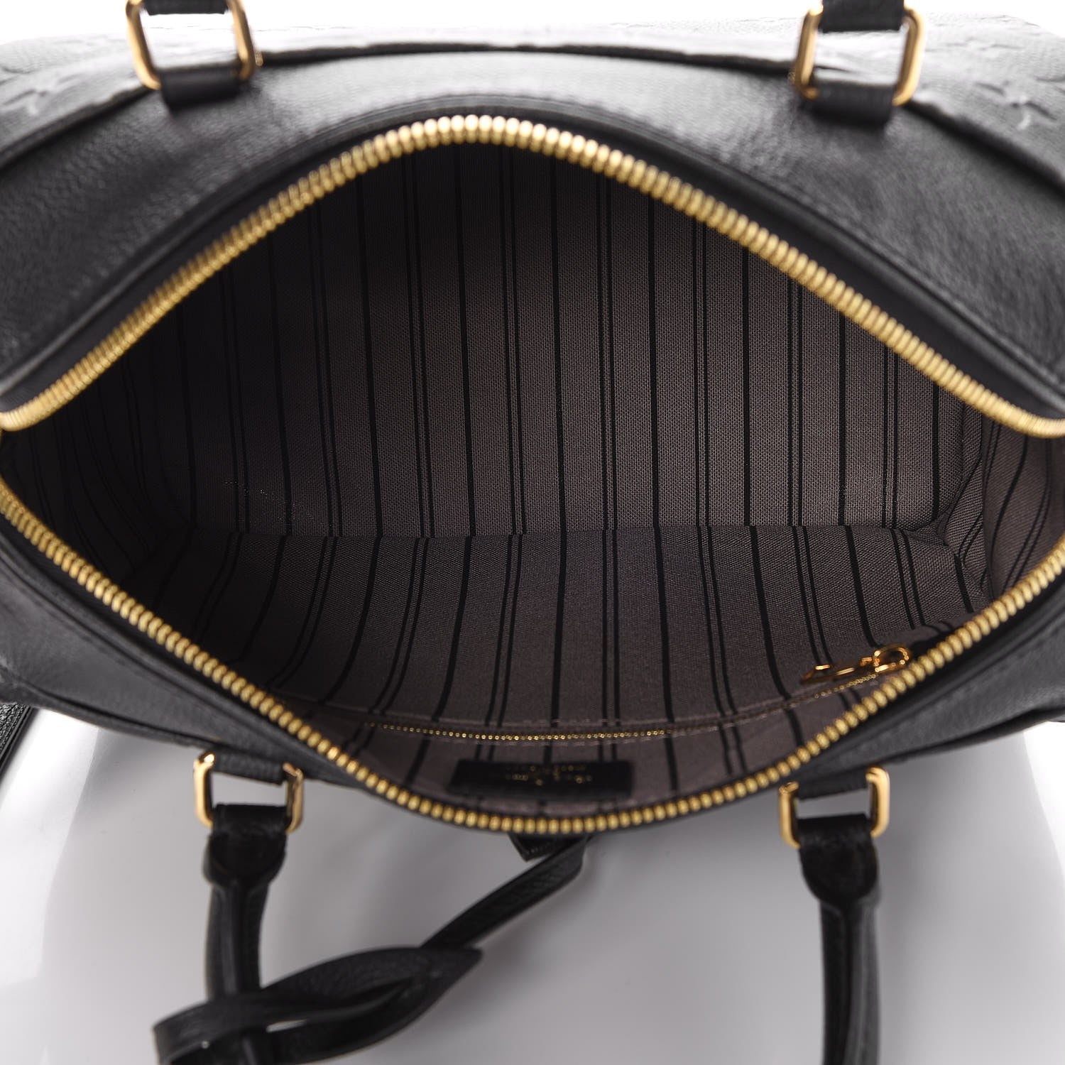 Louis Vuitton Empreinte Speedy Bandouliere 25 NM Black 5 of 7