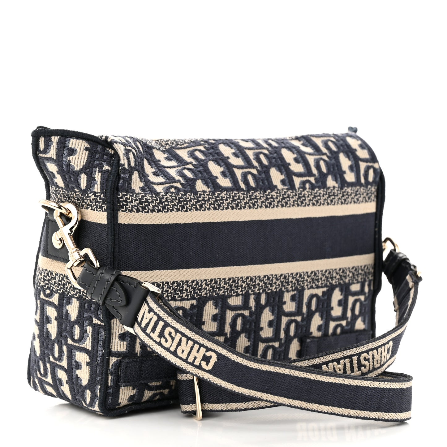 Oblique Small Diorcamp Messenger Blue
