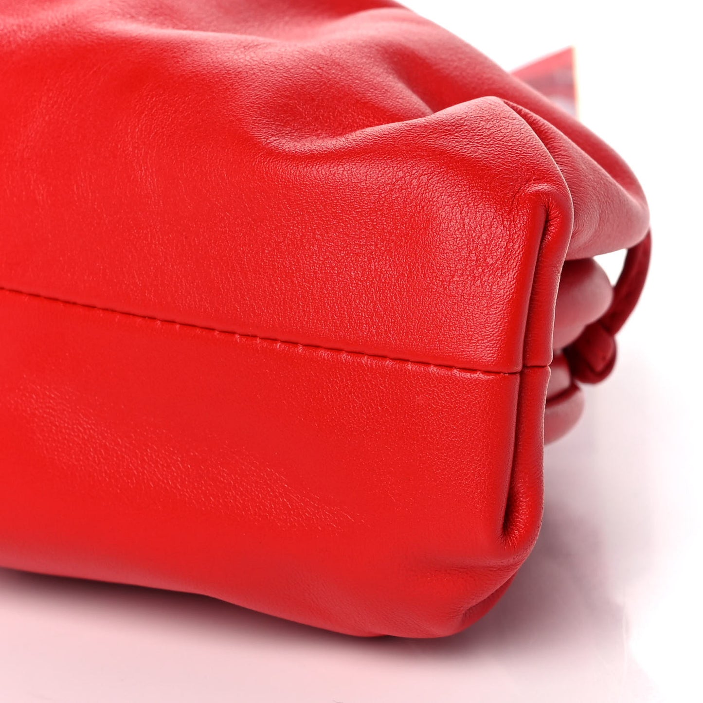 Butter Calfskin The Mini Pouch Red