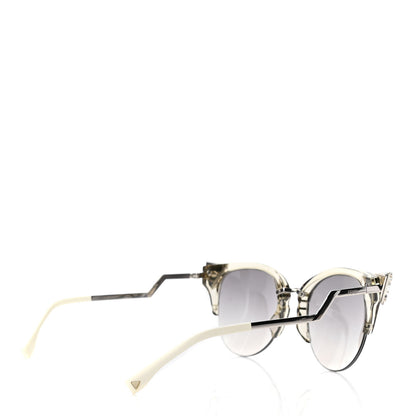 Fendi Iridia Cat Eye Sunglasses FF 0041/S Silver 10 of 12
