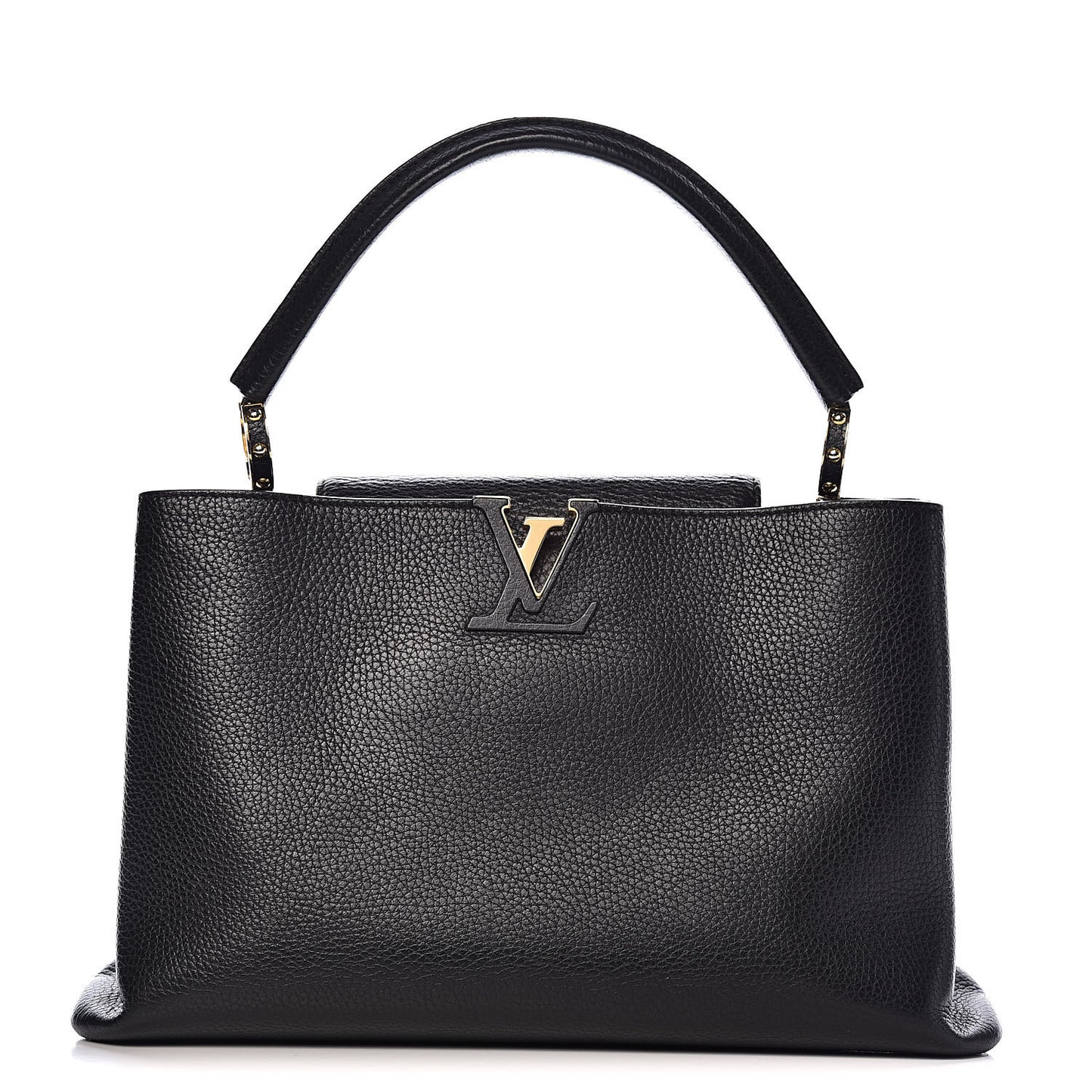 Taurillon Capucines MM Black