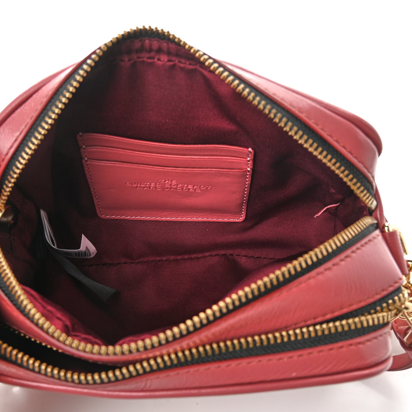 Calfskin Quilted The Softshot 21 Bag Santa Fe Red