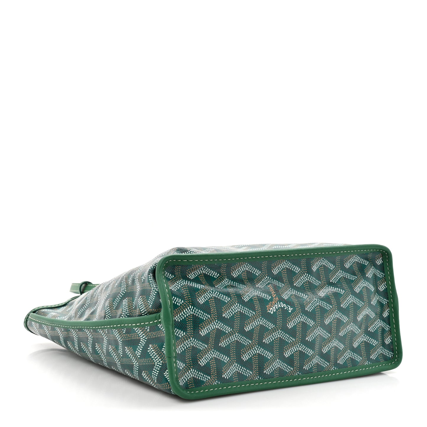 Goyardine Reversible Mini Anjou Green
