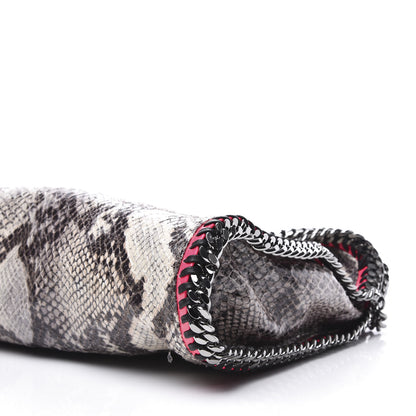 Stella McCartney Eco Python Falabella Fold Over Tote Chalk Pink 7 of 8