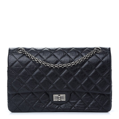 Chanel Aged Calfskin Quilted 2.55 Reissue 226 Flap Black 1 of 9