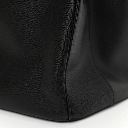 Prada Saffiano Large Galleria Double Zip Tote Black 13 of 14