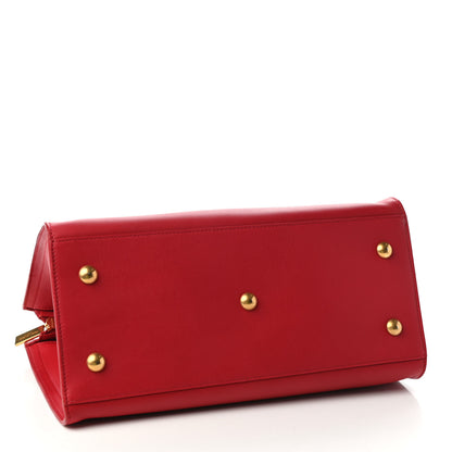 Saint Laurent Calfskin Small Classic Y Cabas Red 4 of 9