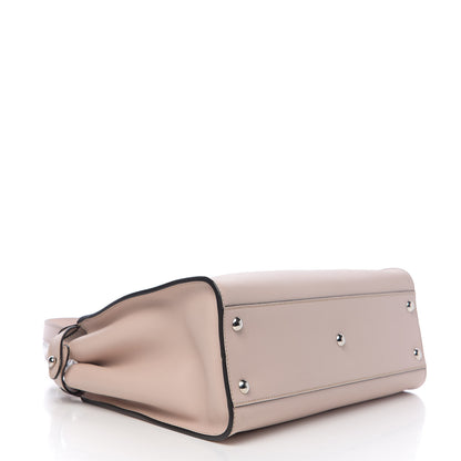 Fendi Vitello Seta Shiny Nappa Medium Peekaboo Iconic Satchel Soap Opale 3 of 8