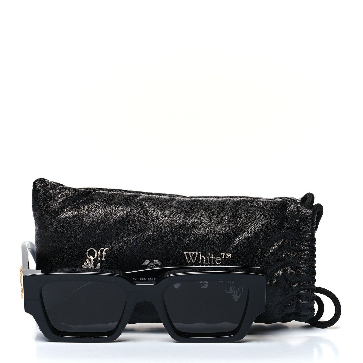 Acetate Square The Sun Sunglasses Black