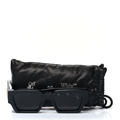 Off-White Acetate Square The Sun Sunglasses Black 7 of 7